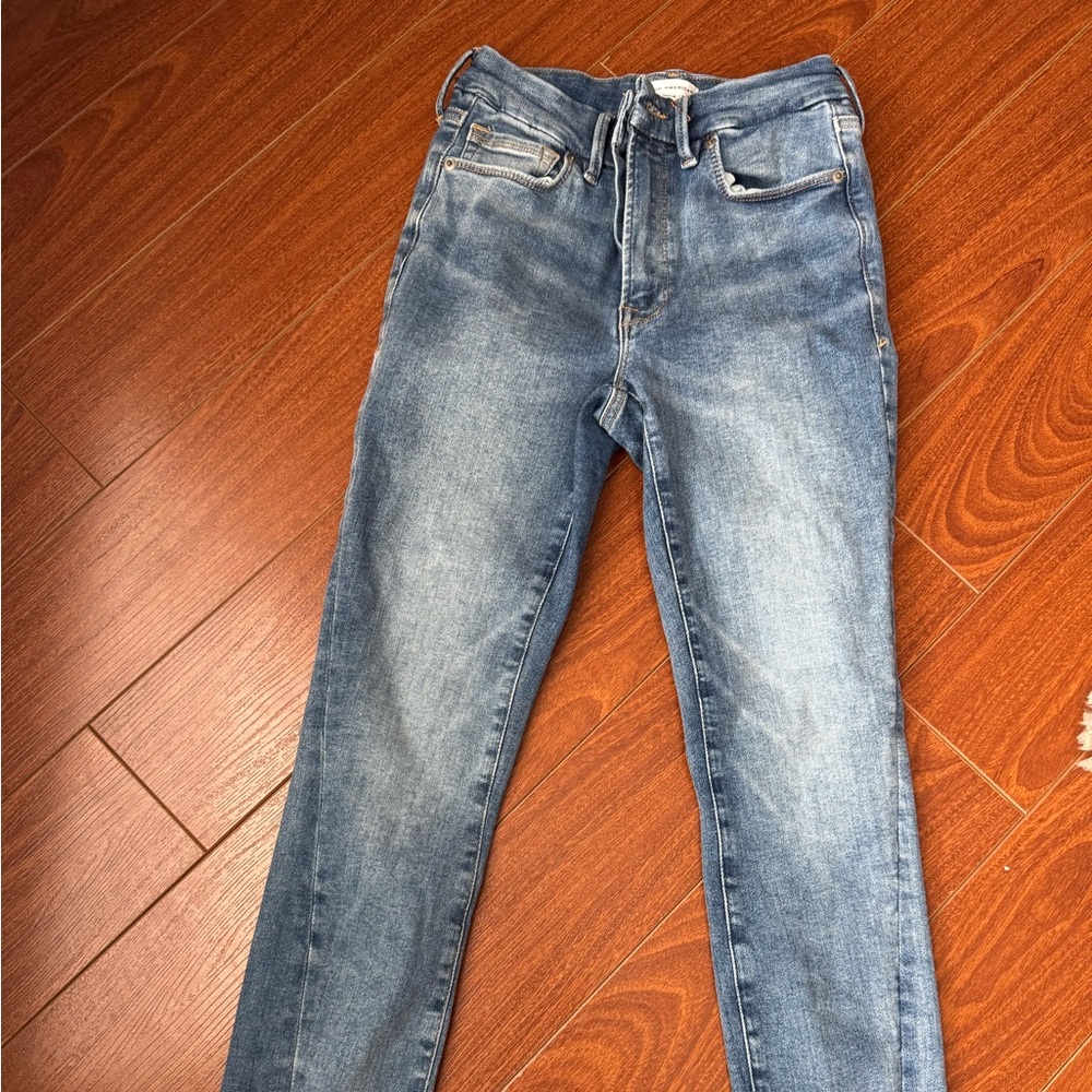 Good American Blue Denim Jeans